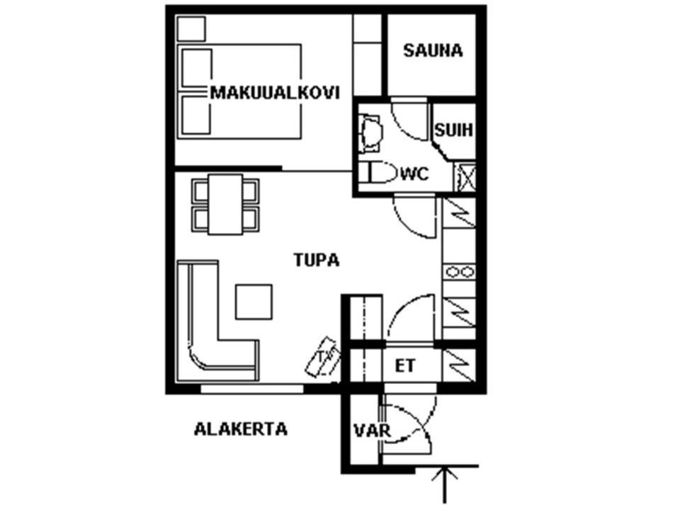 Roehkoestar 108 Apartment Akaslompolo Exterior photo